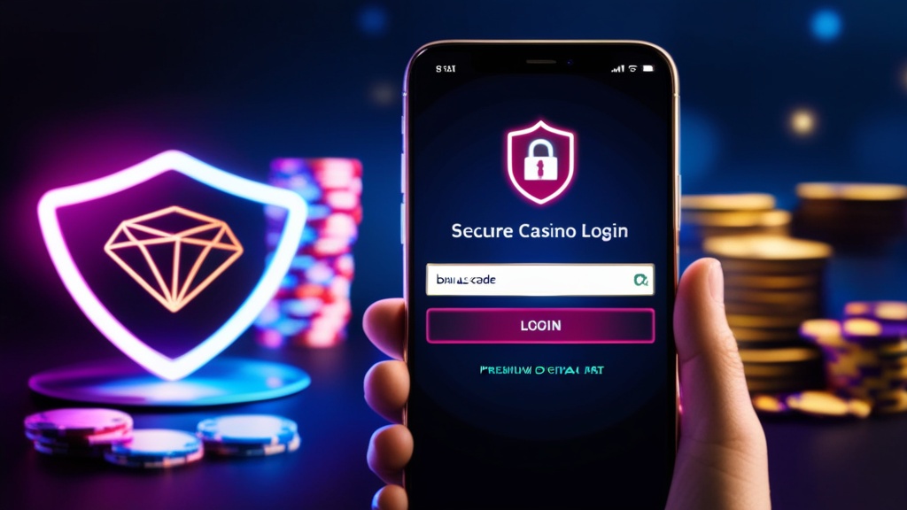 Veilig inloggen en bonuscode invoeren op een telefoon